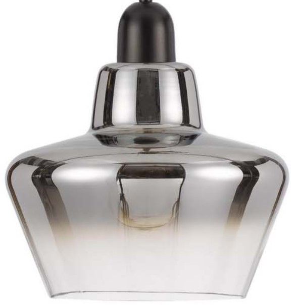 Cal® Lighting & Accessories Brockton Matte Black Mini Pendant-1