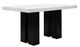 Steve Silver Co. Artemis White Counter Dining Table with Black Base-3