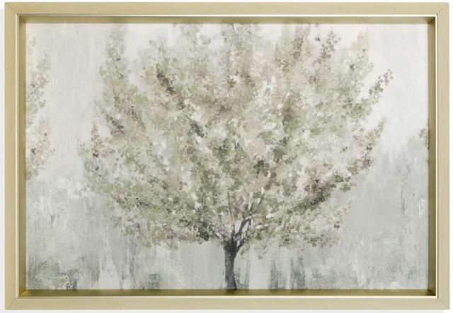 Stylecraft Sun Kissed Blossoms Beige/Gray/Light Gray/Off-White Wall Art -0