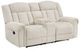 Homelegance® Nutmeg Beige Double Manual Reclining Loveseat with Center Console-0