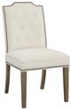 Fairfield® Customizable Entree Dining Empire Short Back Dining Chair with Buttons-0