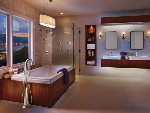 Brizo Virage® Brilliance® Polished Nickel Single-Function Wall Mount Hand Shower-1