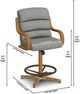 Chromcraft™ Customizable Nova Counter Chair with Metal Footrest-2