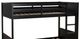 Powell® Dalton Black Low Profile Twin Bunk Bed-1