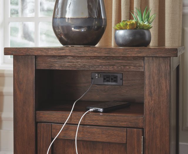 Signature Design by Ashley® Budmore Brown End Table-3