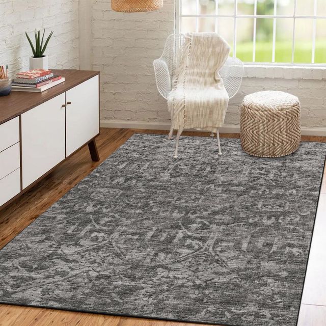 Dalyn™ Rug Company Aberdeen AB1 Graphite 5'x8' Area Rug-3