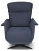 Natuzzi Editions Customizable Until Reclining Swivel Chair-1