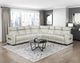 Homelegance® Fairway 3-Piece Taupe Power Reclining Sectional with Center Drop-Down Cup Holders-1