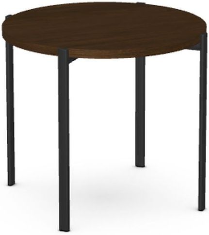 Amisco Maya Customizable End Table with Metal Table Base-0