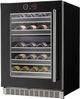 Cellier sous-comptoir de 24 po Silhouette® Reserve de 37 bouteilles - Noir-3