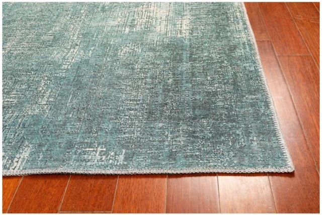 KAS Rugs London Teal Elements 5'x8' Area Rug-1