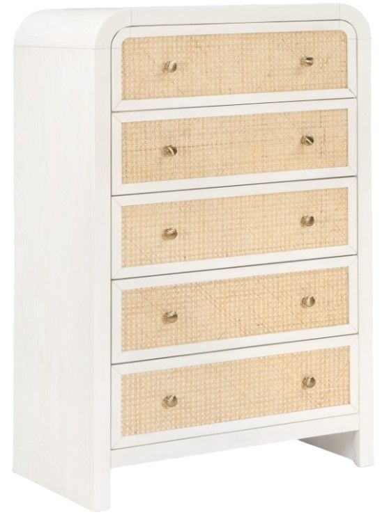 Meridian Furniture Siena Natural/Off-White Chest-0