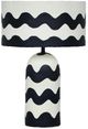TOV Furniture Tropea Black/White Waves Table Lamp-0