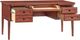 Whittier Wood® Furniture McKenzie Glazed Antique Cherry 4-Drawer Desk-4