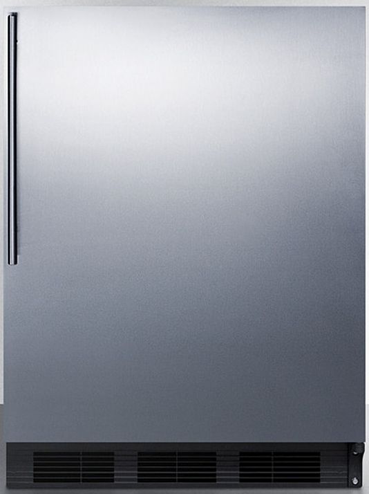 Accucold® by Summit® 24" 5.5 Cu. Ft. Stainless Steel Compact Refrigerator-0