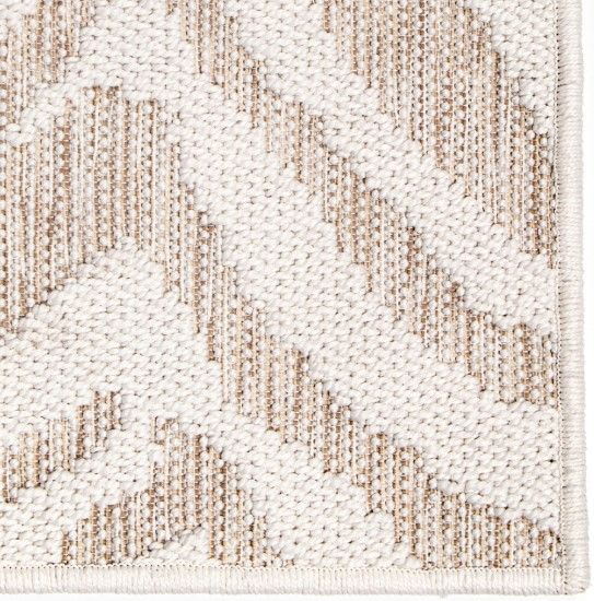 Orian Knitweave Milawi Natural Driftwood 5'x8' Area Rug-1