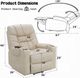 ACME Furniture Nairi Ivory Power Recliner-2