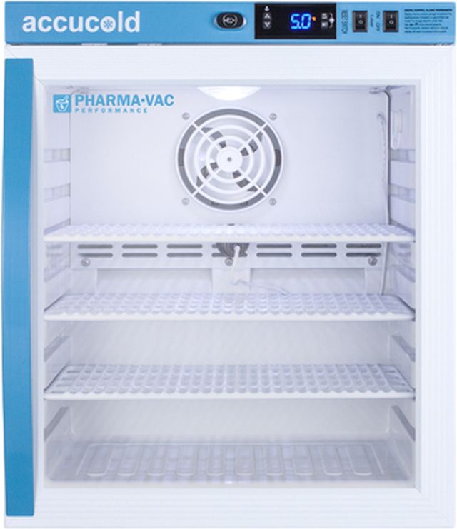 Accucold® 18" 1 Cu. Ft. White Compact Vaccine Refrigerator-0