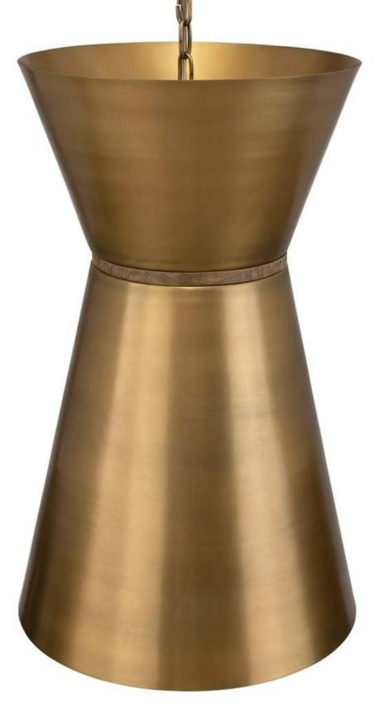 Uttermost® Crocker Antique Brass Pendant-4
