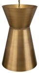 Uttermost® Crocker Antique Brass Pendant-4
