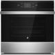 JennAir® NOIR™ 24" Black Floating Glass Single Electric Wall Oven-0