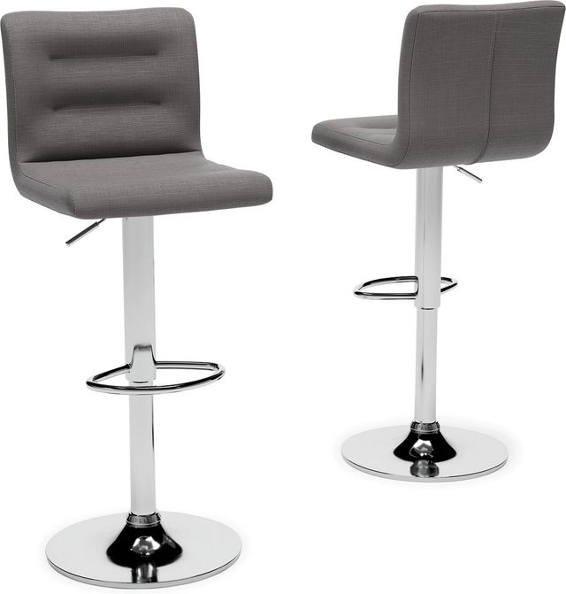 Signature Design by Ashley® Pollzen Gray Bar Stool-1