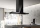 Elica Iconic Series Haiku 36" Black Glass Wall Mounted Range Hood-4