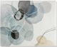 Giftcraft Blue/Gold/White Abstract Oil Print-0