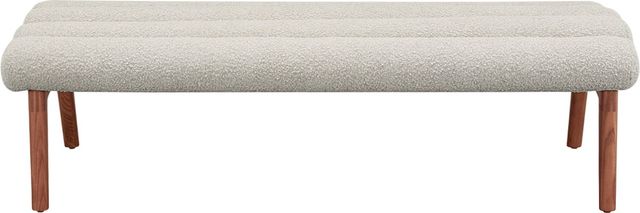Moe's Home Collection Arlo Off White Bench-1