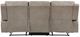 Homelegance® Pagosa Brown Manual Double Reclining Sofa-4