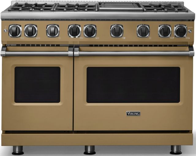 Viking® 7 Series 48'' Golden Hour Pro Style Gas Range with Griddle-0