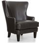 Decor-Rest® Furniture LTD 3492 Leather Brown Chair-0