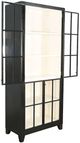 Sunny Designs™ Ryan Umbra/White Tall Accent Cabinet-5