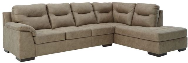 Signature Design by Ashley® Maderla 2-Piece Pebble Right-Arm Facing Sofa Sectional and Chaise-0