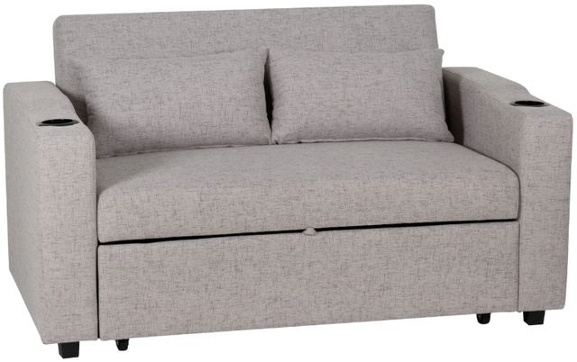 Linon Loren Gray Sofa Bed-0