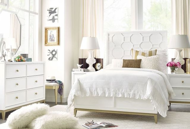 Legacy Kids Teen Chelsea by Rachael Ray White Youth Panel Full Bed-1