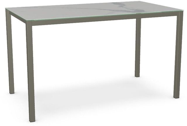 Amisco Customizable Bennington 72" Italian Porcelain Top Bar Table-0