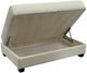 Decor-Rest® Furniture LTD Naples Ivory Storage Ottoman-2