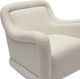 TOV Furniture Charli Cream Swivel Chair-5