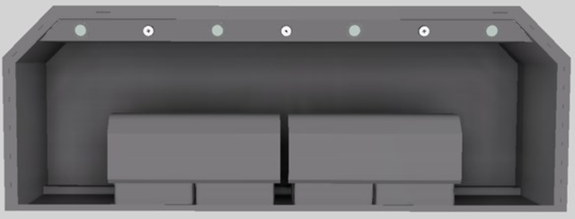 Vent-A-Hood® Designer Series 66" Gunsmoke Wall Mounted Range Hood-1