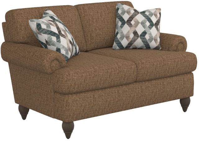 Flexsteel® Customizable Moxy Round Turned Leg Loveseat-3