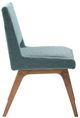 Olliix by INK+IVY Blue Set of 2 Boomerang Dining Chairs-2