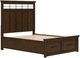 Signature Design by Ashley® Taffenbrook Medium Brown Queen Storage Panel Bed-0