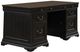 Liberty Furniture Meritage Aged Charcoal/Caramel Junior Executive Desk-0