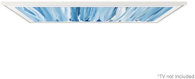 Samsung The Frame 55'' White Customizable Bezel-2