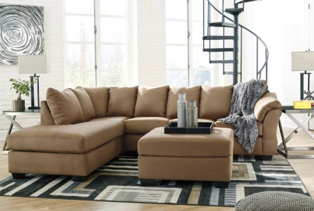 Signature Design by Ashley® Darcy 3-Piece Mocha Living Room Seating Set-3