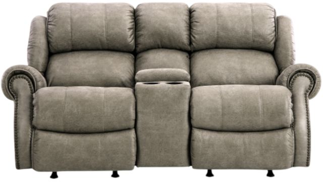 HomeStretch Durango Tan Manual Reclining Loveseat-1