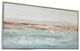 A & B Home Blue/Gold Ocean Oil Painting Wall Art-0