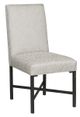 Vanguard® Glendale Black Metal Side Chair-0