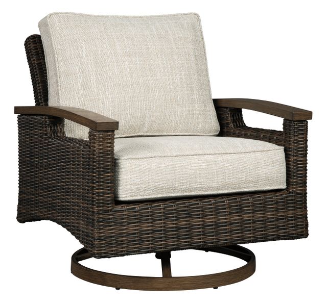 Signature Design by Ashley® Paradise Trail  5-Piece Medium Brown Outdoor Seating Set-1